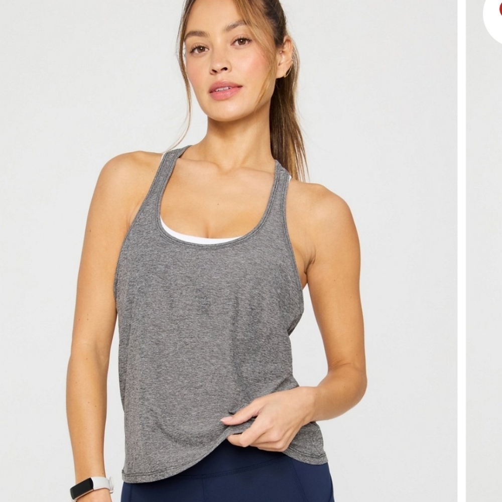 NEW Fabletics Whisper Racerback Tank, Size L